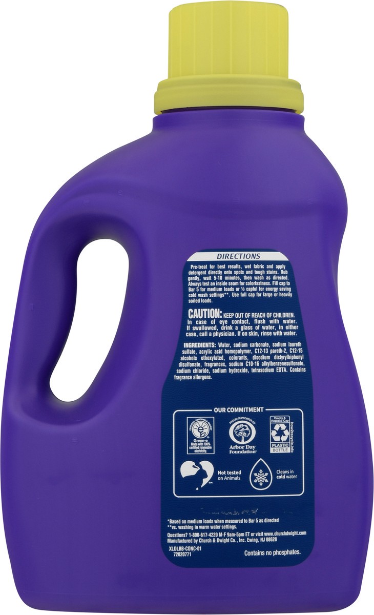 slide 5 of 9, Xtra Tropical Pssion Liq Laundry Detergent, 67.5 fl oz