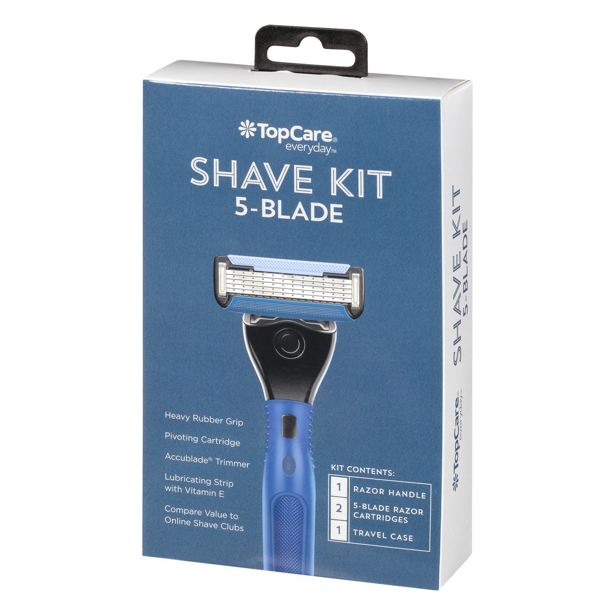 slide 3 of 9, TopCare Shave Kit, 5-Blade, 1 ct