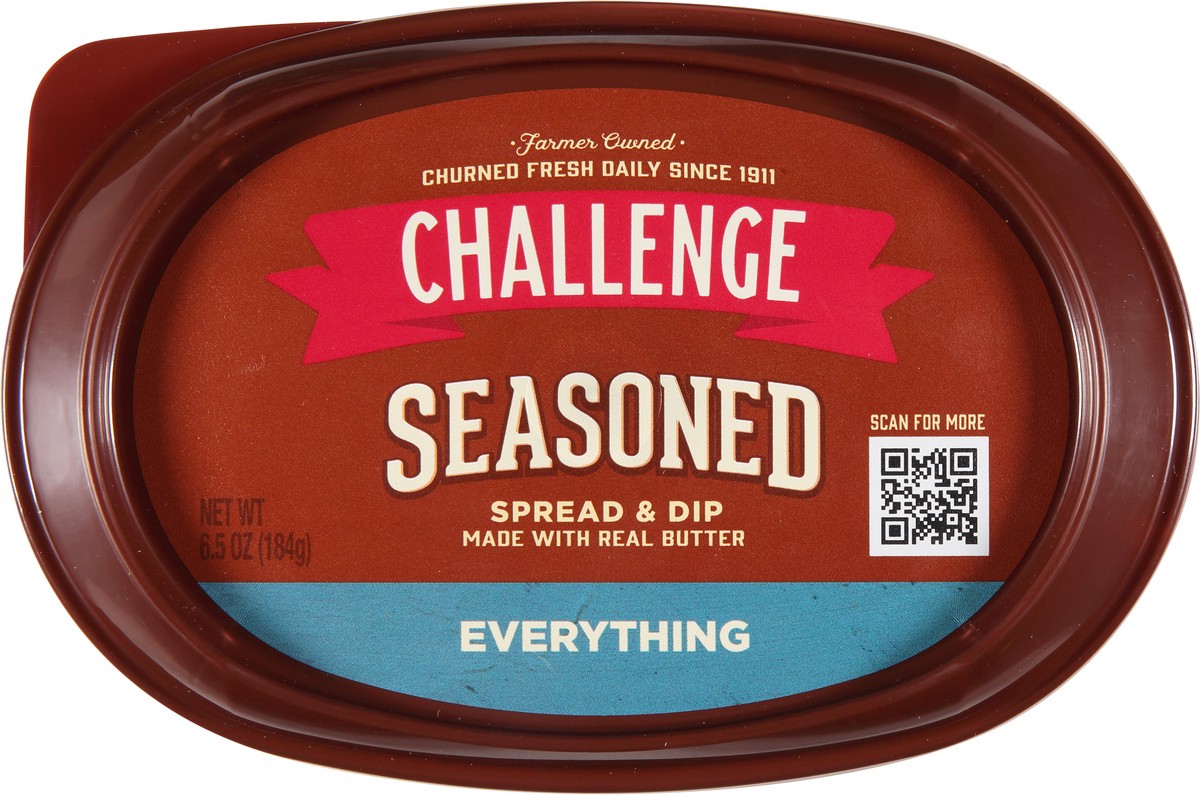 slide 9 of 9, Challenge Butter Spreadable Everything, 6.5 oz