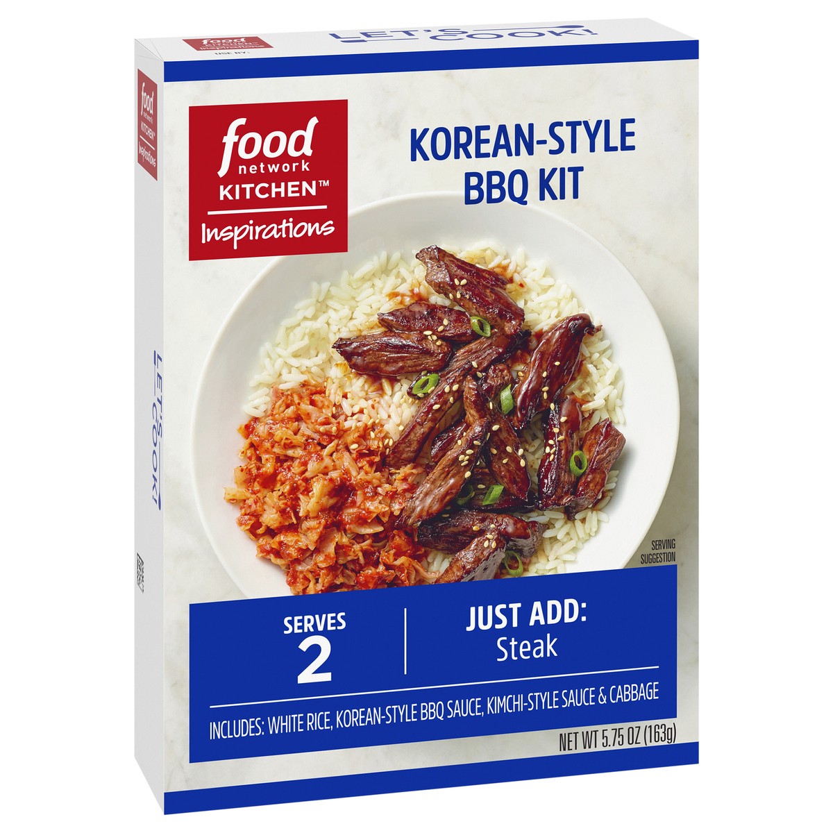 slide 12 of 13, Food Network Inspirations Korean Style BBQ Steak Dinner Kit, 7.14 oz Box, 5.75 oz