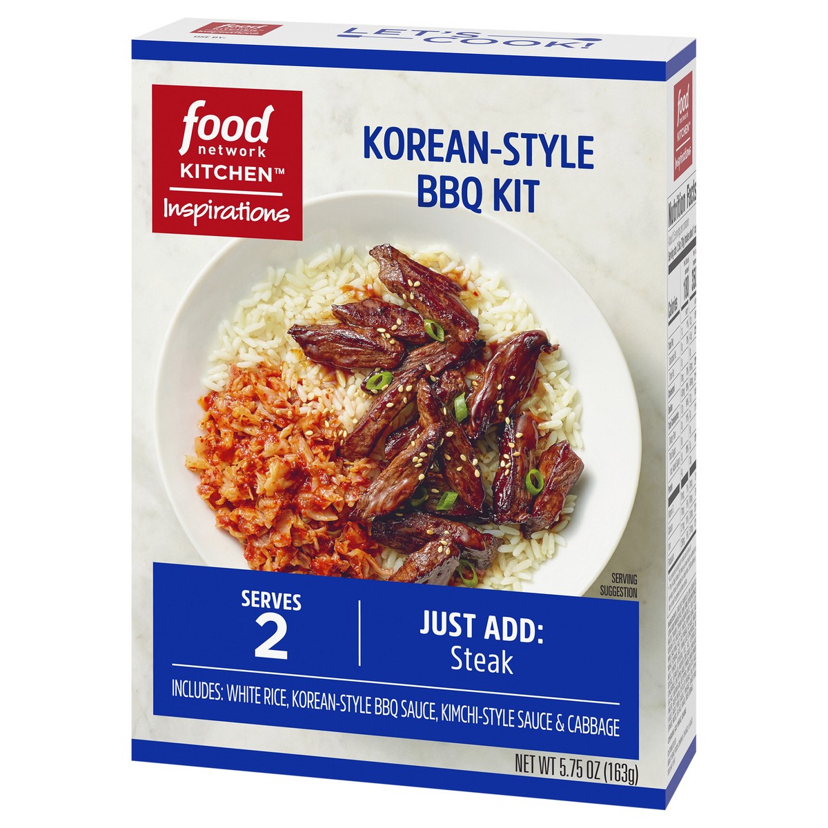 slide 11 of 13, Food Network Inspirations Korean Style BBQ Steak Dinner Kit, 7.14 oz Box, 5.75 oz