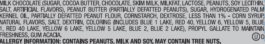 slide 2 of 2, M&M's, Milk Chocolate Peanut Butter Egg Candy, 3.79 oz