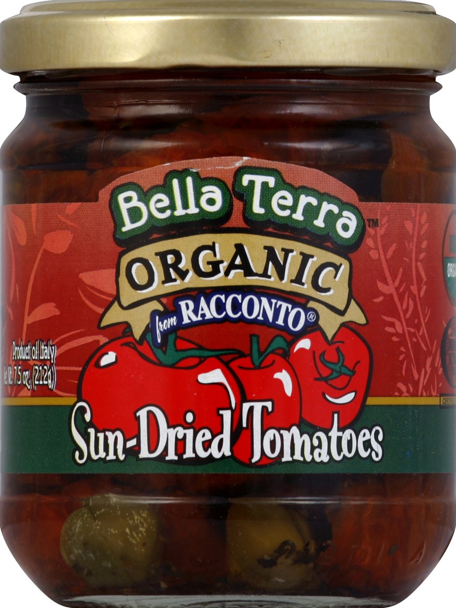 slide 1 of 2, Bella Terra From Racconto Organic Sun-Dried Tomatoes, 7.5 oz