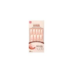 Kiss Nails KISS Salon Acrylic Nude French Manicure - Leilani - 28ct