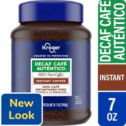 Kroger Decaf Cafe Authentico Instant Coffee - 7 oz