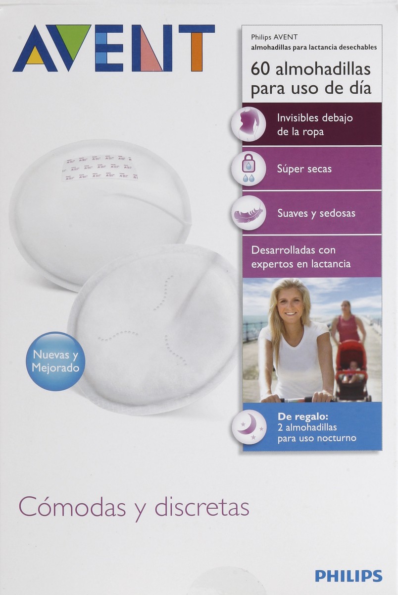 slide 5 of 7, Avent Breast Pads 60 ea, 60 ct