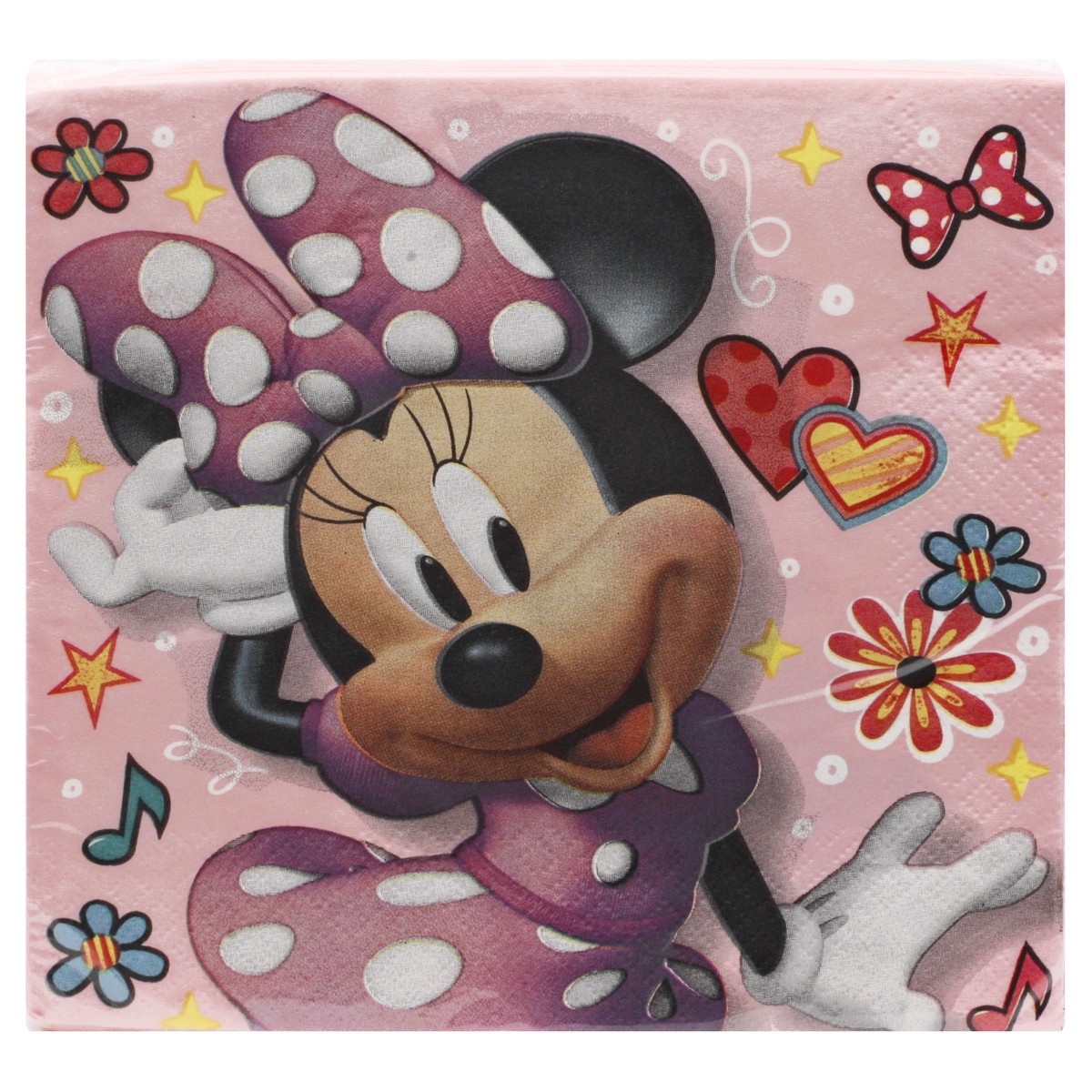slide 1 of 11, Unique 2 Ply Disney Minnie Napkins 16 ea, 1 ct