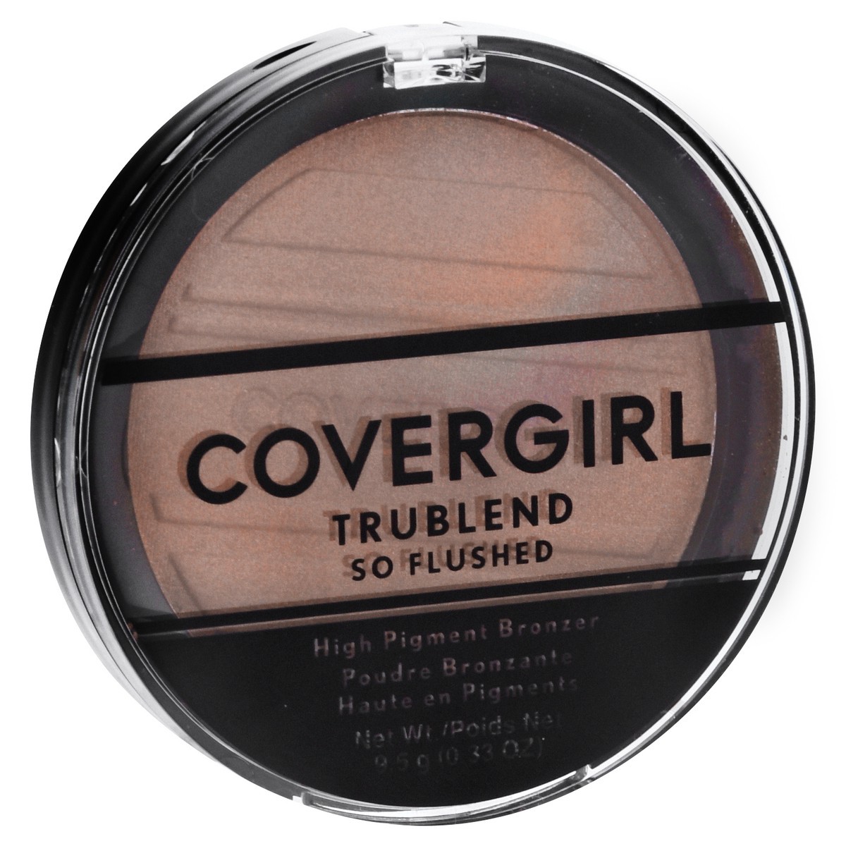 slide 3 of 9, Covergirl Trublend High Pigment So Flushed Sunset Glitz 390 Bronzer 9.5 gr, 10 g