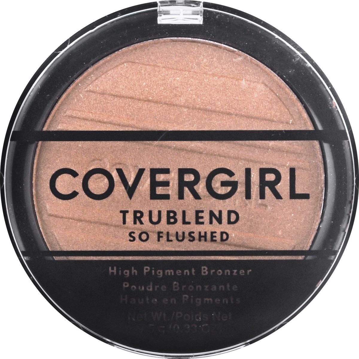 slide 1 of 9, Covergirl Trublend High Pigment So Flushed Sunset Glitz 390 Bronzer 9.5 gr, 10 g