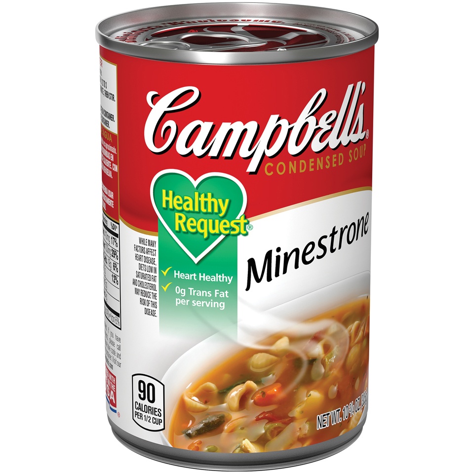 slide 1 of 1, Campbell's Healthy Request Minestrone Condensed Soup, 10.75 oz