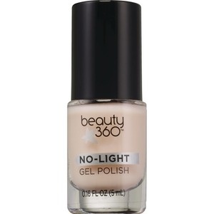 slide 1 of 1, Beauty 360 No Light Gel Polish, White Peach, 0.16 oz