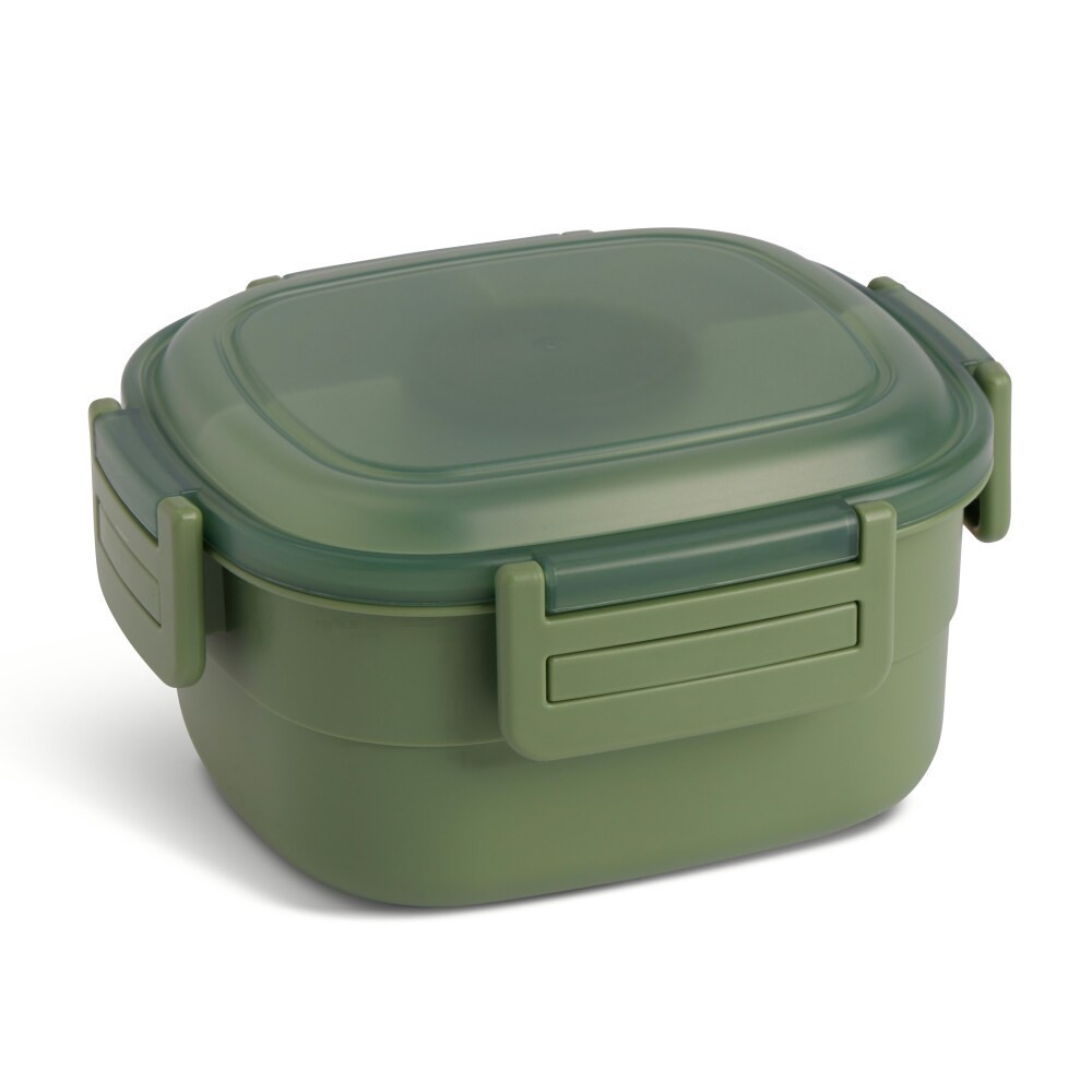 slide 3 of 3, Core Home Manna Salad Bento Box - Green, 1 ct