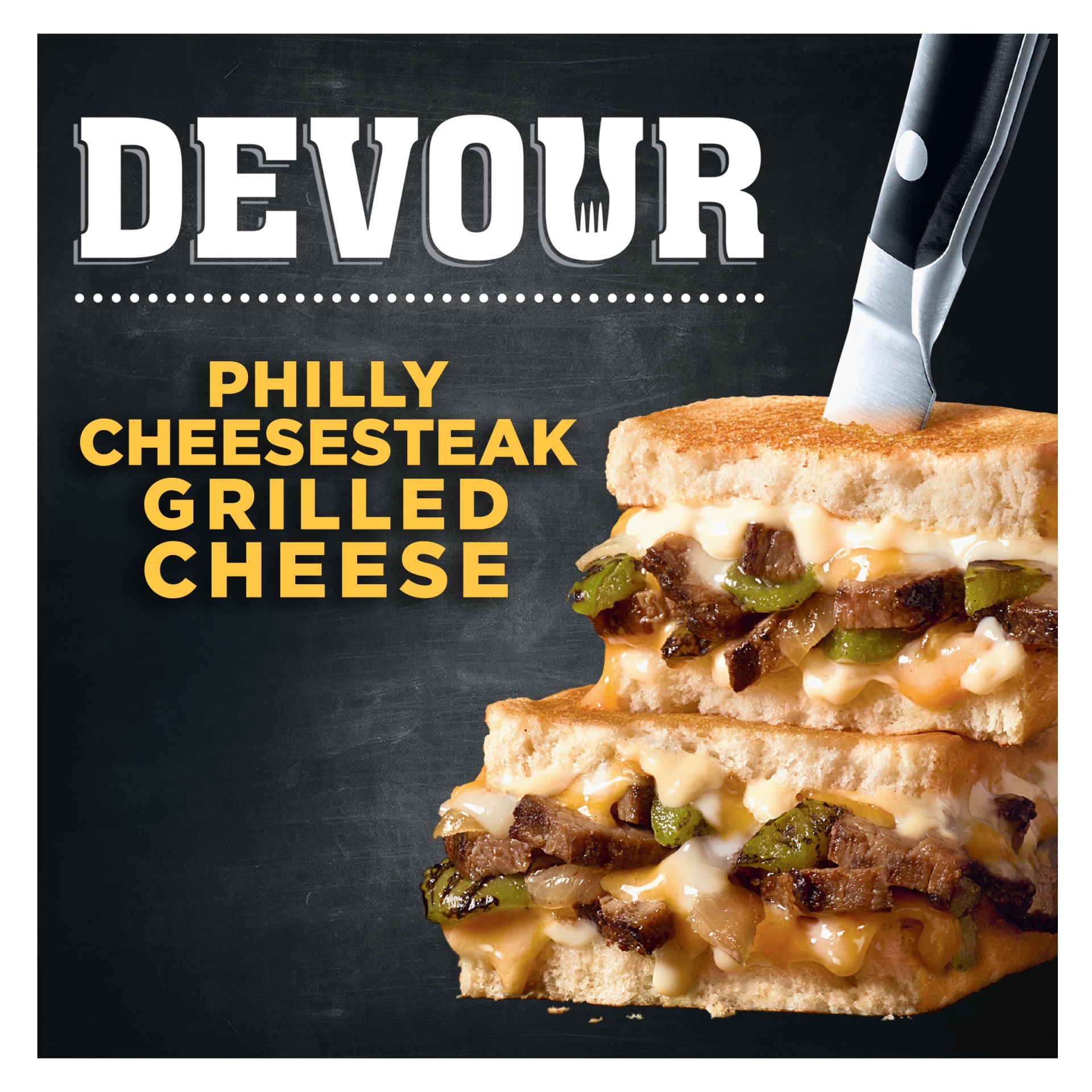 devour philly cheesesteak