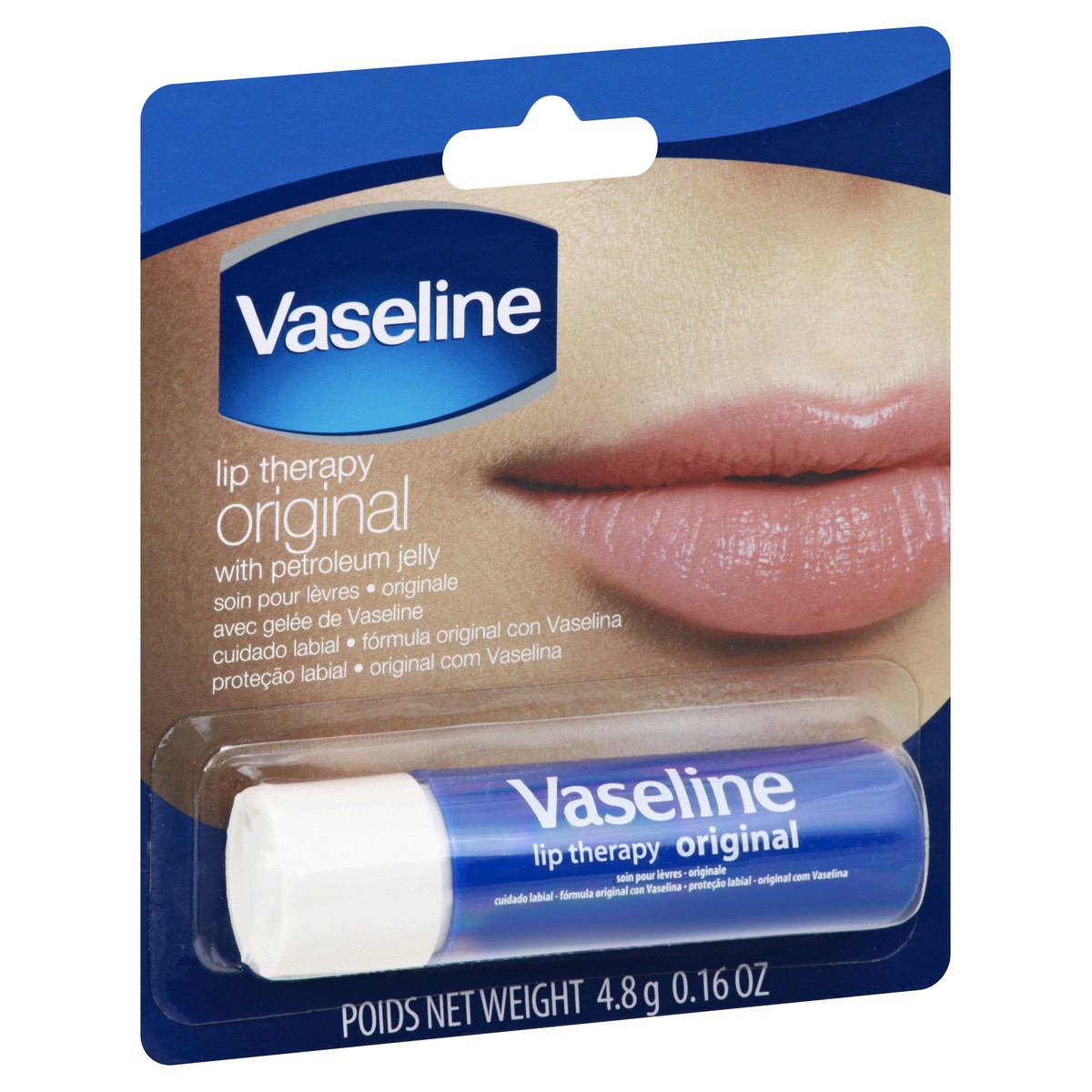 slide 2 of 9, Vaseline Original Lip Therapy 4.8 gr, 4.80 g