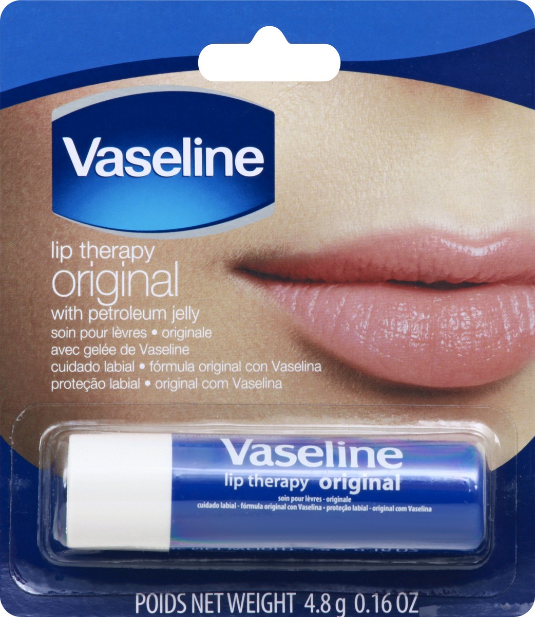 slide 1 of 9, Vaseline Original Lip Therapy 4.8 gr, 4.80 g