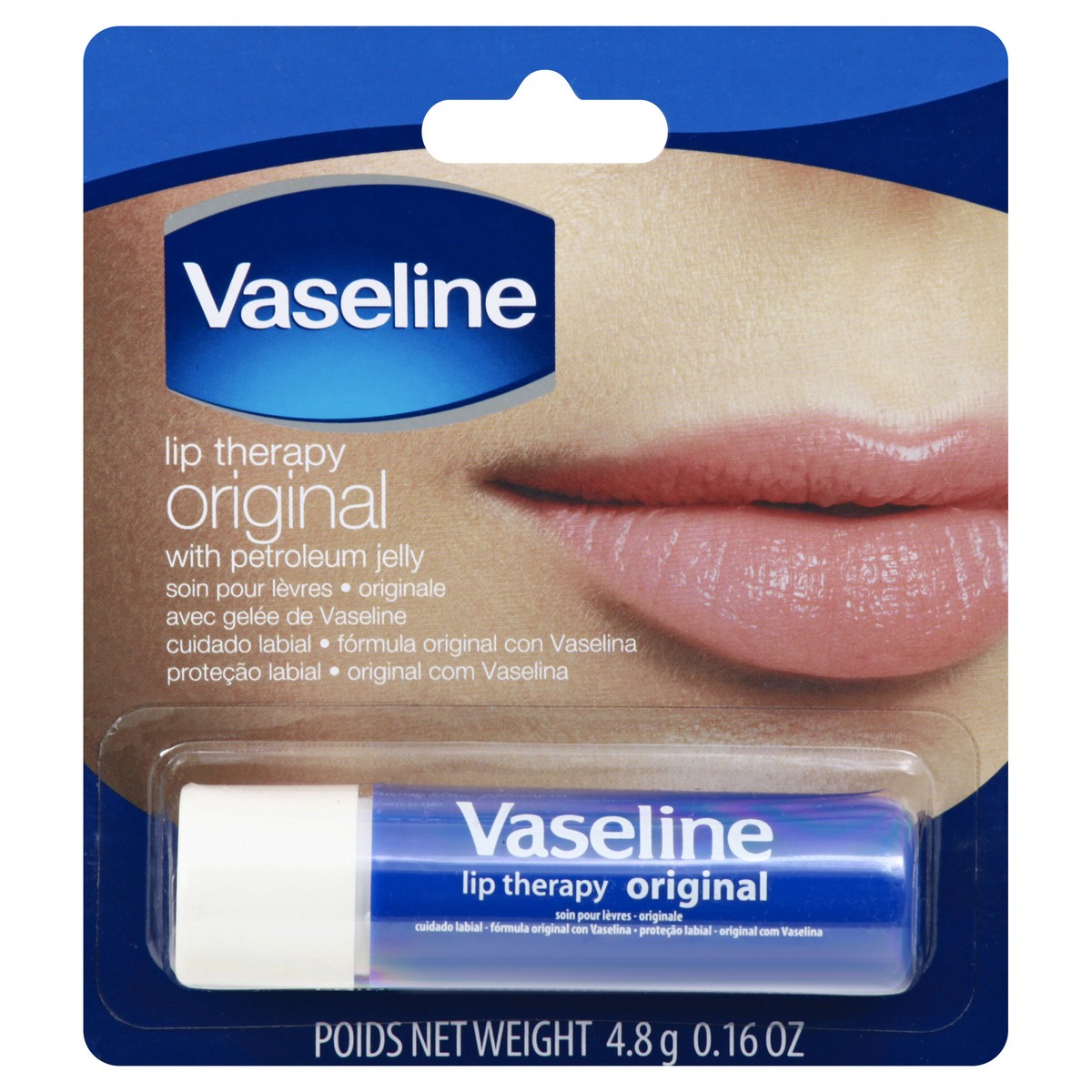 slide 1 of 9, Vaseline Original Lip Therapy 4.8 gr, 4.80 g