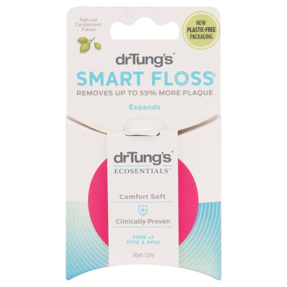 slide 1 of 1, Dr Tung's Smart Floss Natural Cardamom Flavor Floss 1 ea, 1 ct