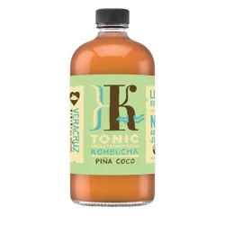 K Tonic Kombucha Veracruz Piña Coco - 16 oz