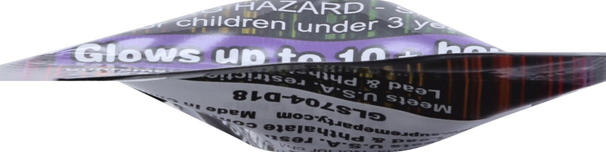 slide 8 of 8, Supreme Glow Supreme Purple Glow Stick 6 Inch, 1 ct