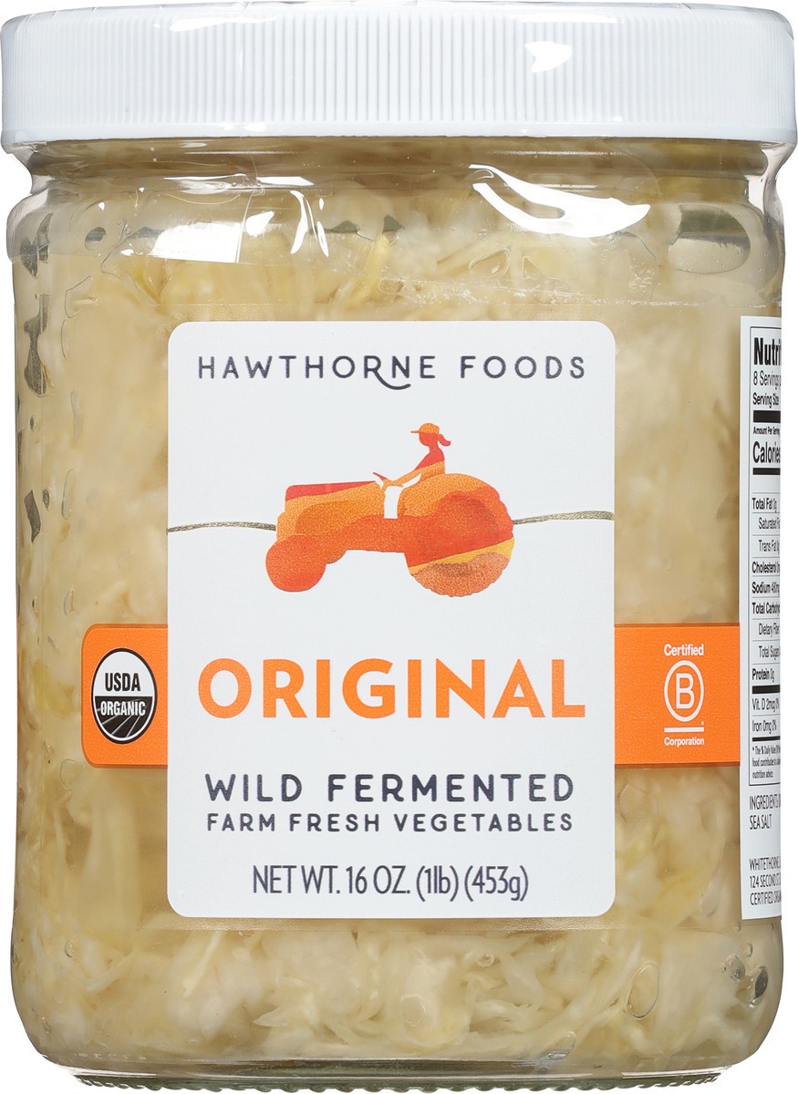 slide 6 of 13, Hawthorne Foods Original Sauerkraut 16 oz, 16 oz