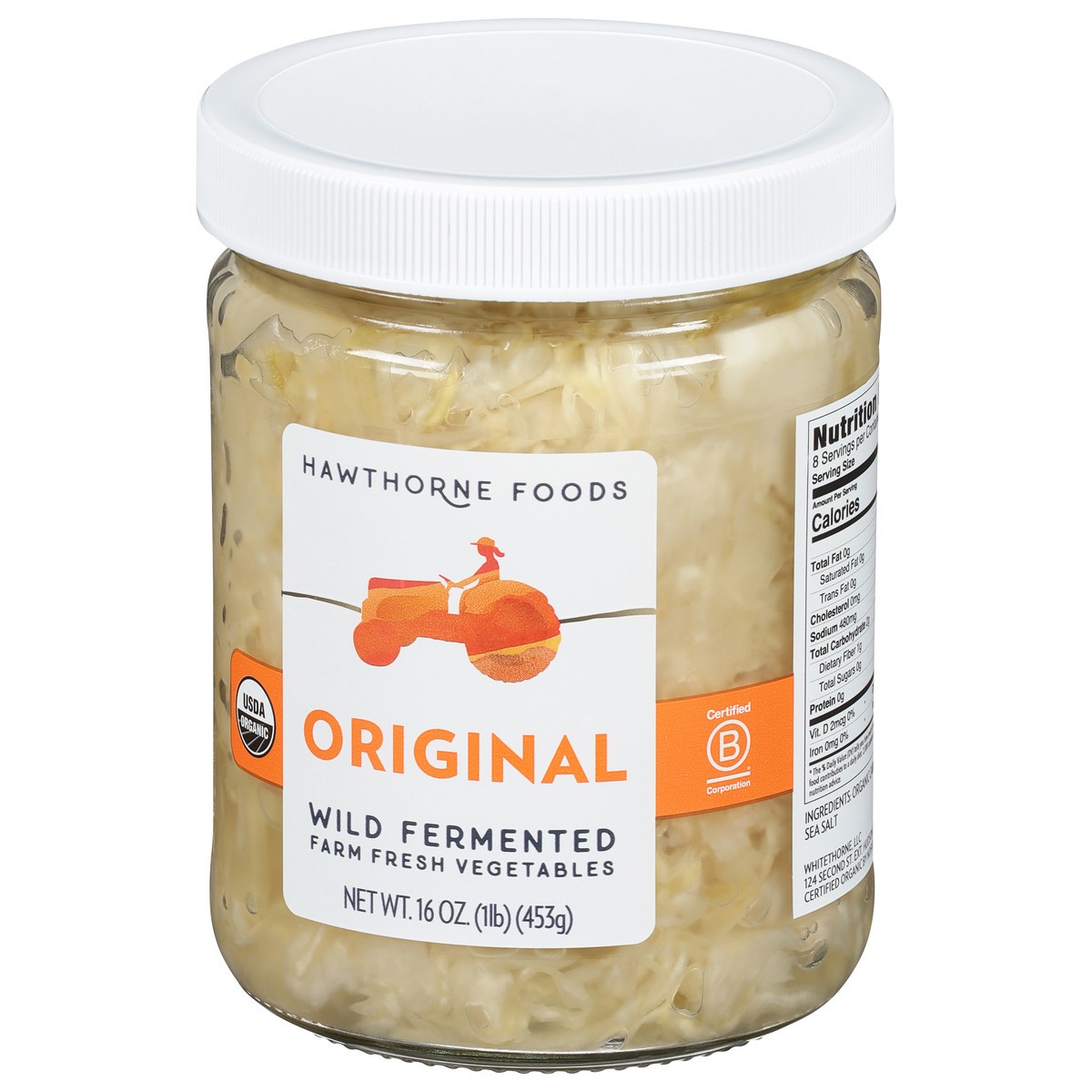slide 13 of 13, Hawthorne Foods Original Sauerkraut 16 oz, 16 oz
