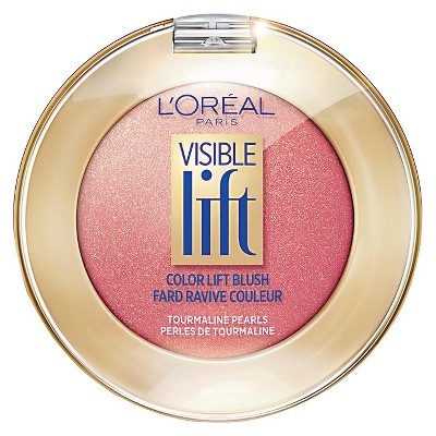 slide 1 of 1, L'Oréal Paris Visible Lift Blush - 701 Rose Gold Lift, 0.14 oz