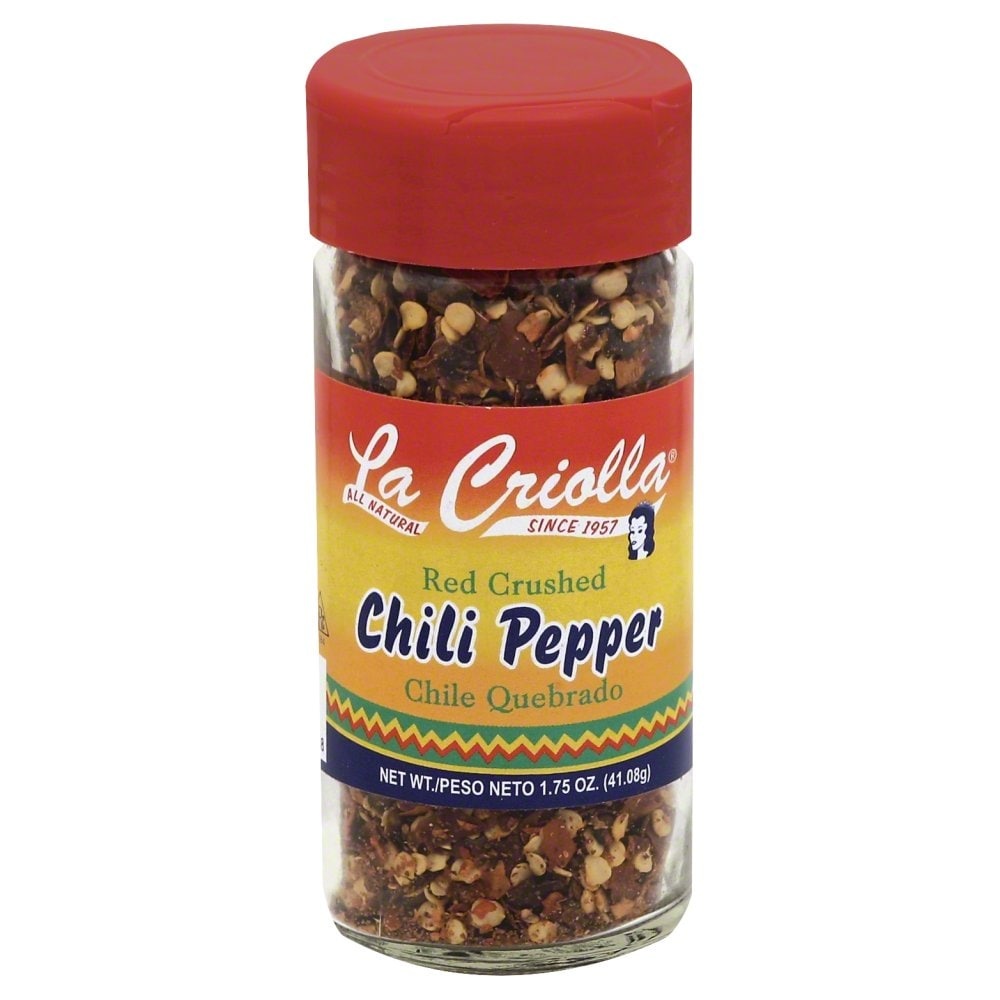 slide 1 of 1, La Criolla Chili Pepper Flakes, 1.75 oz