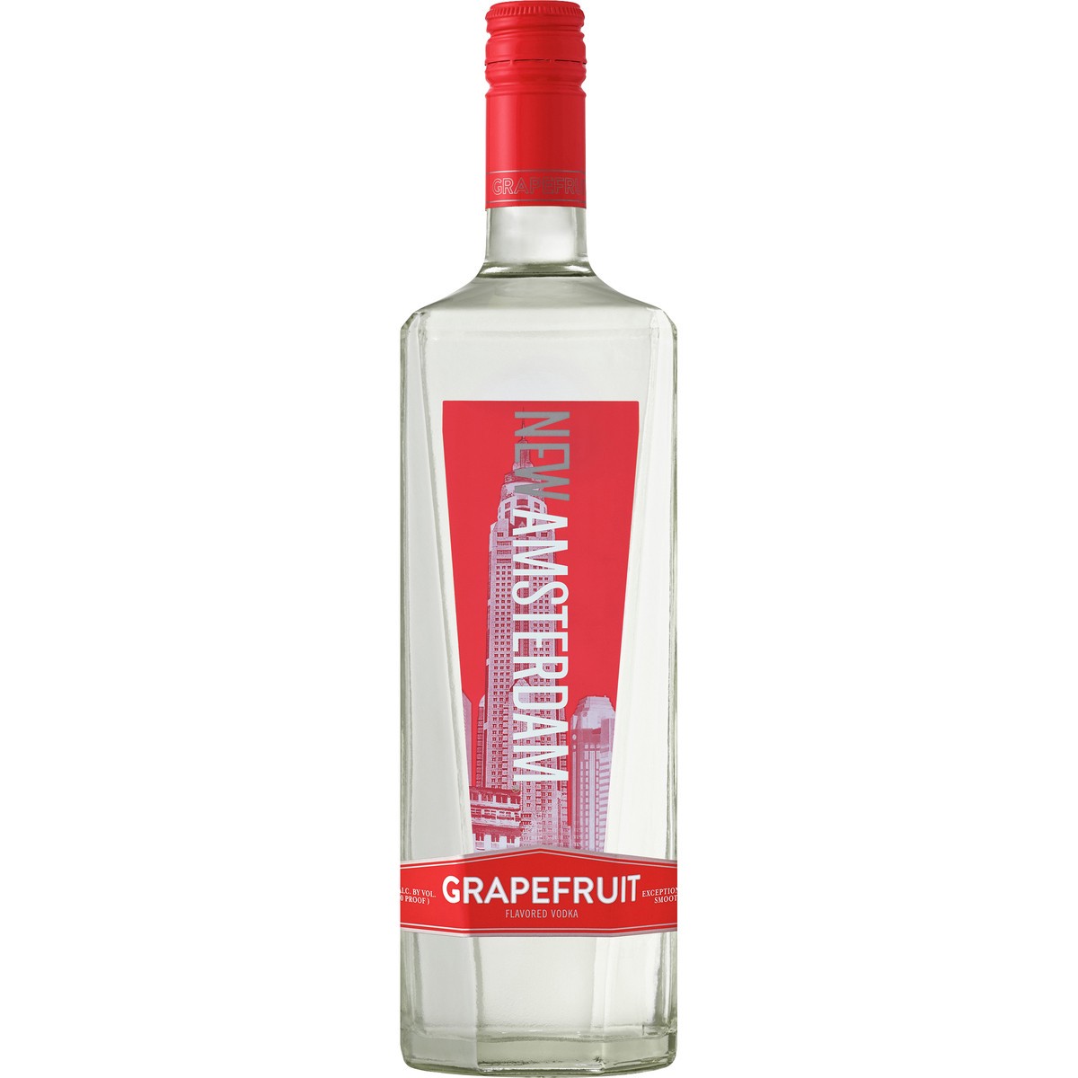 slide 4 of 4, New Amsterdam Vodka, 1 liter