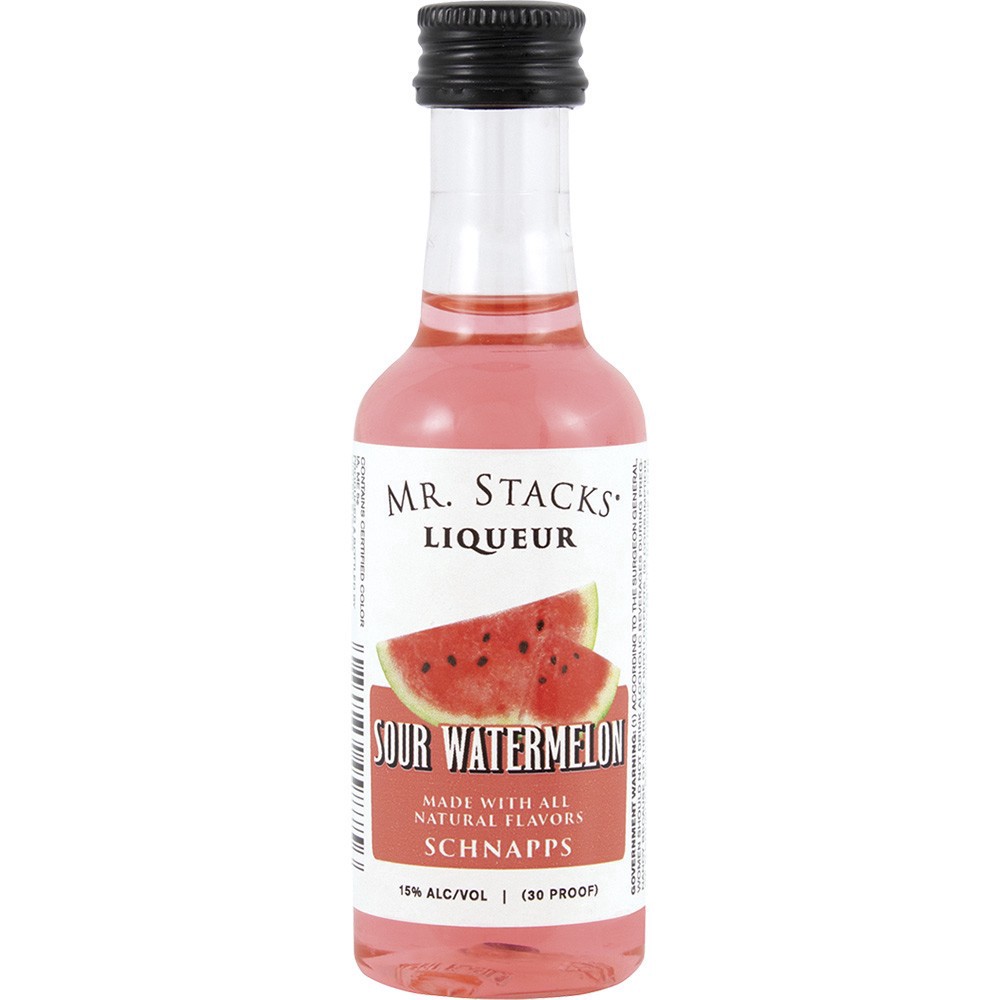 slide 1 of 1, Mr Stacks Watermelon Schnapps, 50 ml