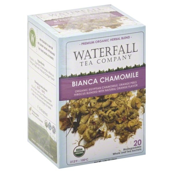 slide 1 of 1, Waterfall Tea Organic Bianca Chamomile - 20 ct, 20 ct