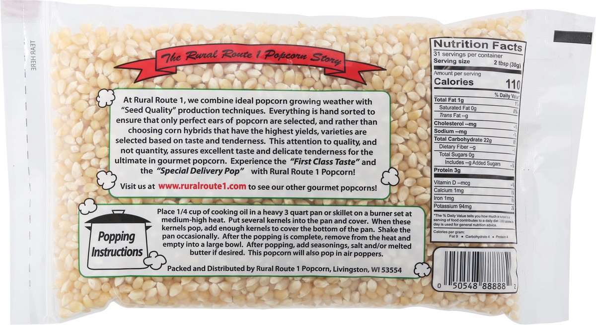 slide 12 of 14, Rural Route 1 Tender White Popcorn 2 lb, 2 lb