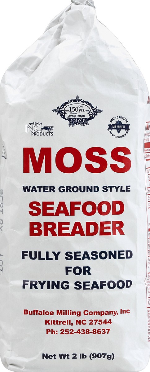 slide 3 of 5, Moss' Seafood Breader Mix, 2 lb