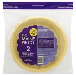 The Maine Pie Co. Gluten Free Pie Shells, 9"