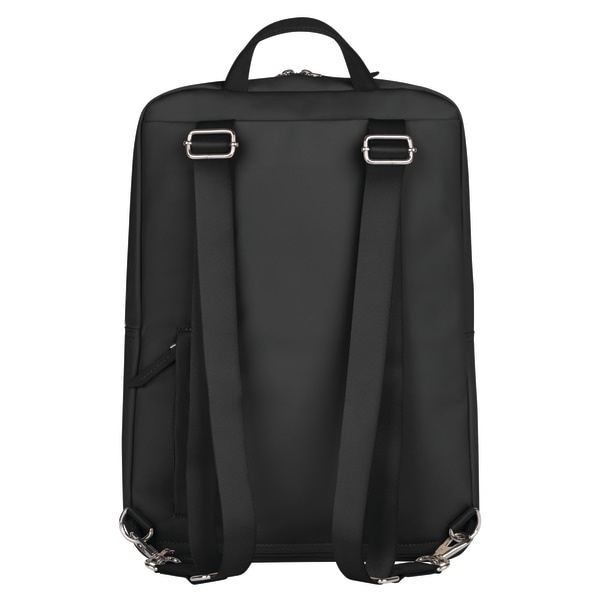slide 2 of 4, Targus Newport 3 Ultra Slim Backpack With 15'' Laptop Pocket, Black, 1 ct