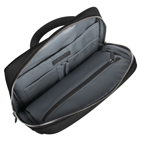 slide 4 of 4, Targus Newport 3 Ultra Slim Backpack With 15'' Laptop Pocket, Black, 1 ct
