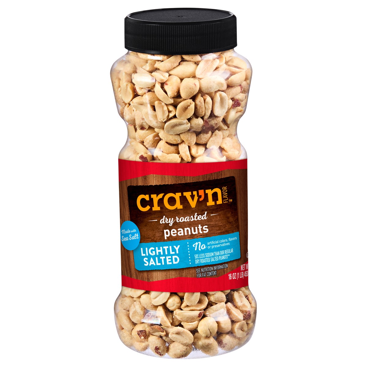 slide 4 of 4, Crav'n Pnut Rstd Lslt, 16 oz