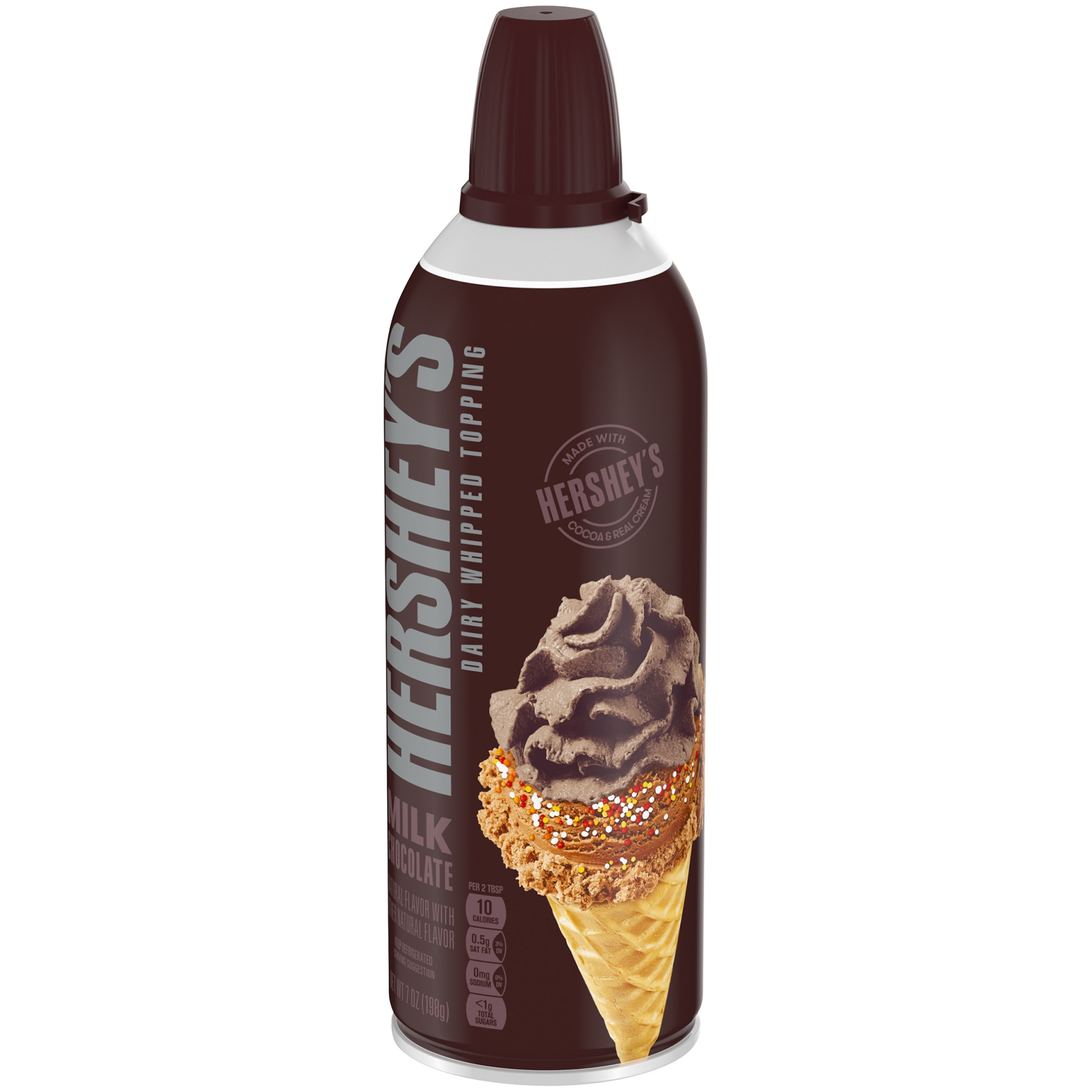slide 4 of 7, Hershey's Milk Chocolate Dairy Whipped Topping, 7 oz