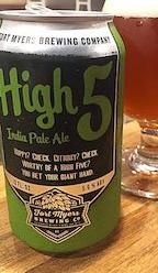 slide 1 of 1, Fort Myers Brewing Co. Hi Five Can, 6 ct; 12 fl oz