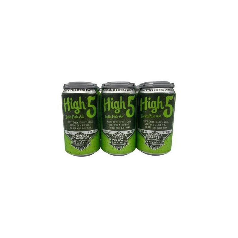 slide 1 of 1, Fort Myers Brewing Co. Hi Five Can, 6 ct; 12 fl oz