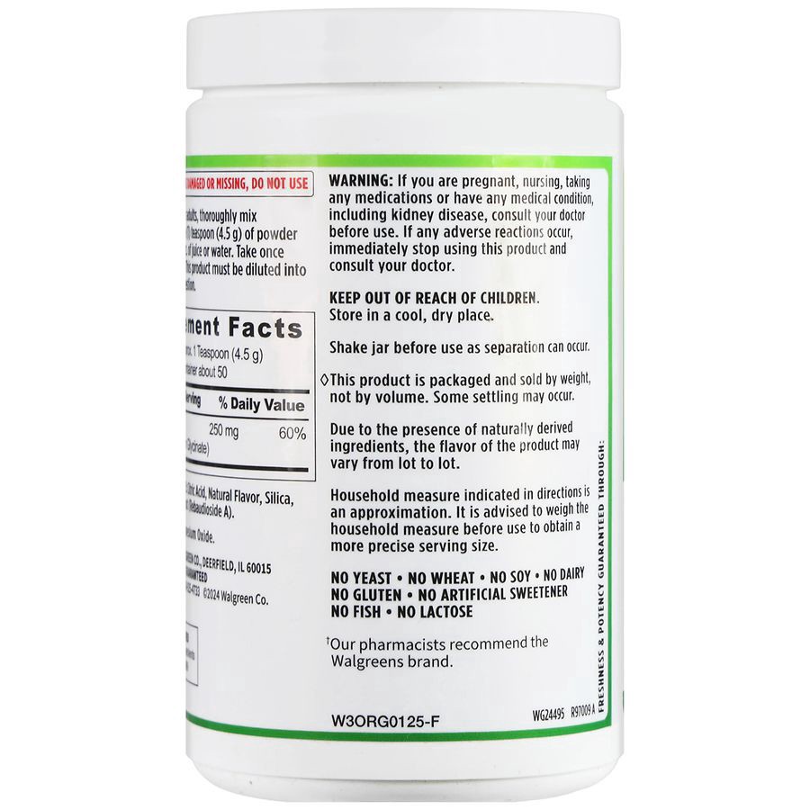 slide 3 of 5, Walgreens Magnesium Glycinate Powder Lemon, 8 oz