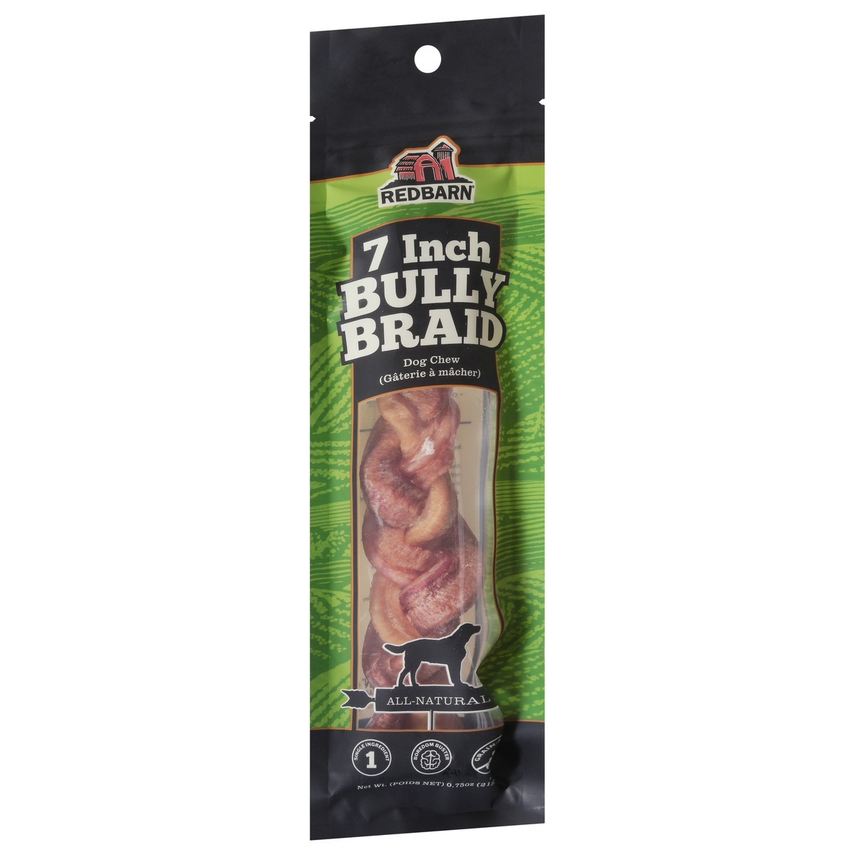 slide 9 of 9, Redbarn 7 Inch Bully Braid Dog Chew 0.75 oz, 0.75 oz