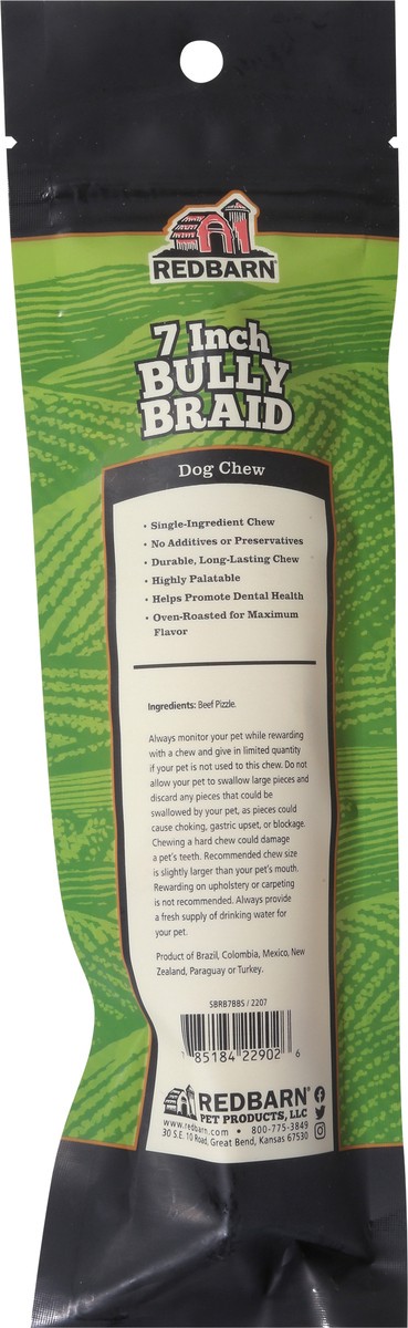 slide 2 of 9, Redbarn 7 Inch Bully Braid Dog Chew 0.75 oz, 0.75 oz