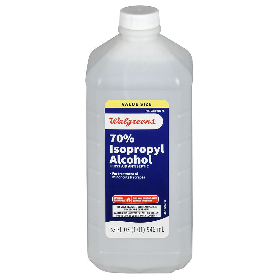 slide 1 of 5, Walgreens Isopropyl Alcohol 70%, 32 oz