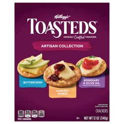 Toasteds Variety Pack Crackers