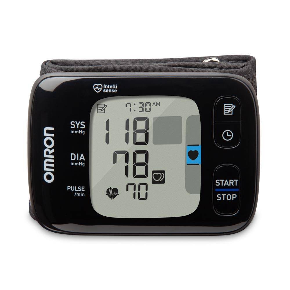 slide 1 of 1, Omron 7 Series Wrist Blood Pressure Monitor, 1 ct