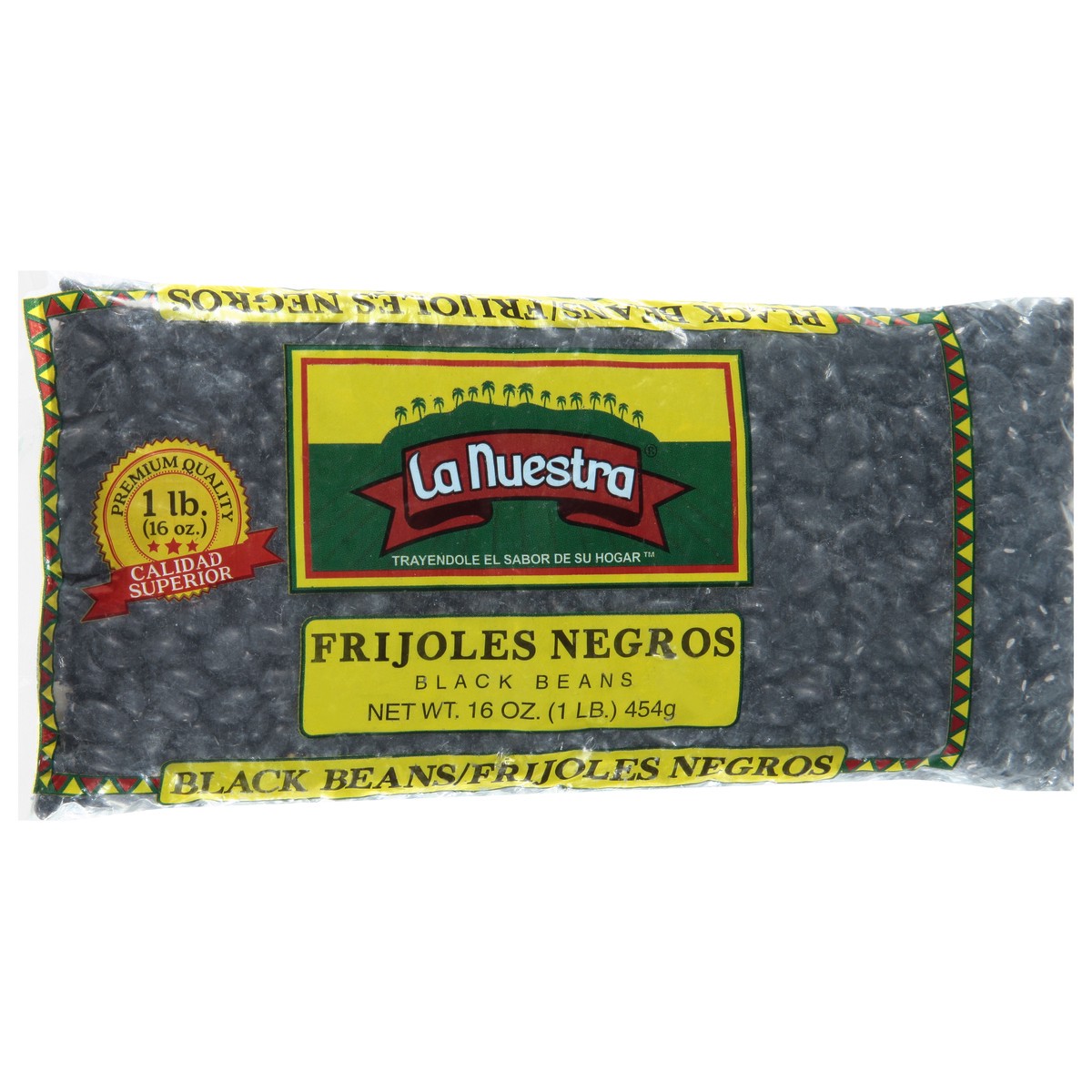 slide 5 of 13, La Nuestra Black Beans 16 oz, 16 oz