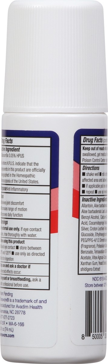 slide 8 of 13, Theraworx Roll-On Relief for Muscle Cramps 2.5 fl oz, 2.5 fl oz