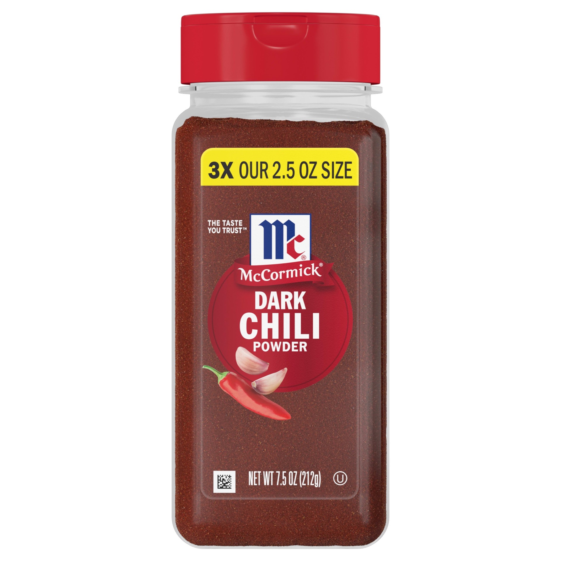 slide 1 of 9, McCormick Dark Chili Powder, 7.5 oz