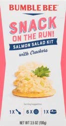 Bumble Bee Snack on the Run! Salmon Salad with Crackers Kit - 3.5 oz