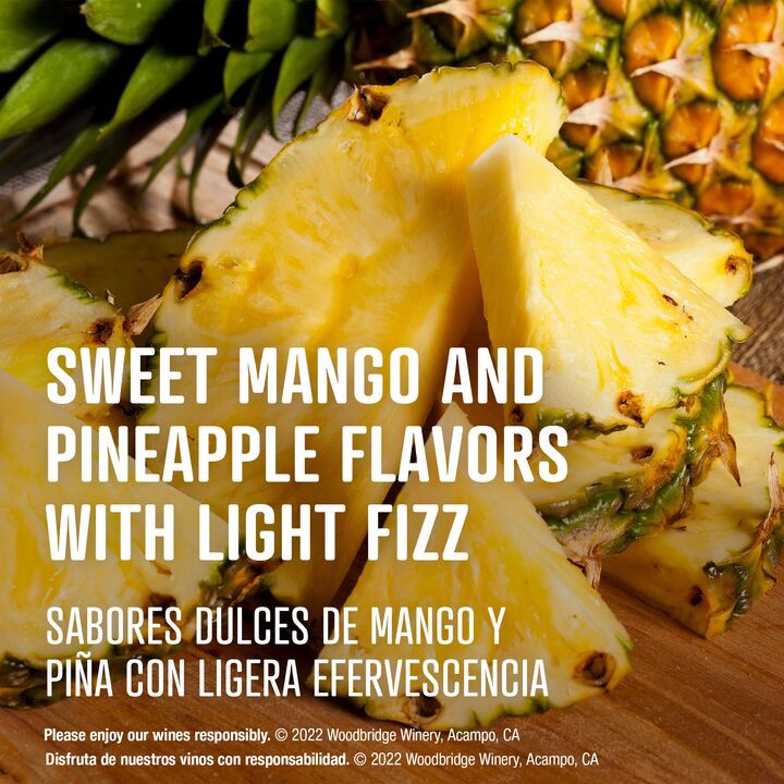 slide 5 of 6, Woodbridge by Robert Mondavi Fruitful Blends Mango Pineapple White Wine by Robert Mondavi, 750 mL Bottle, 750 ml